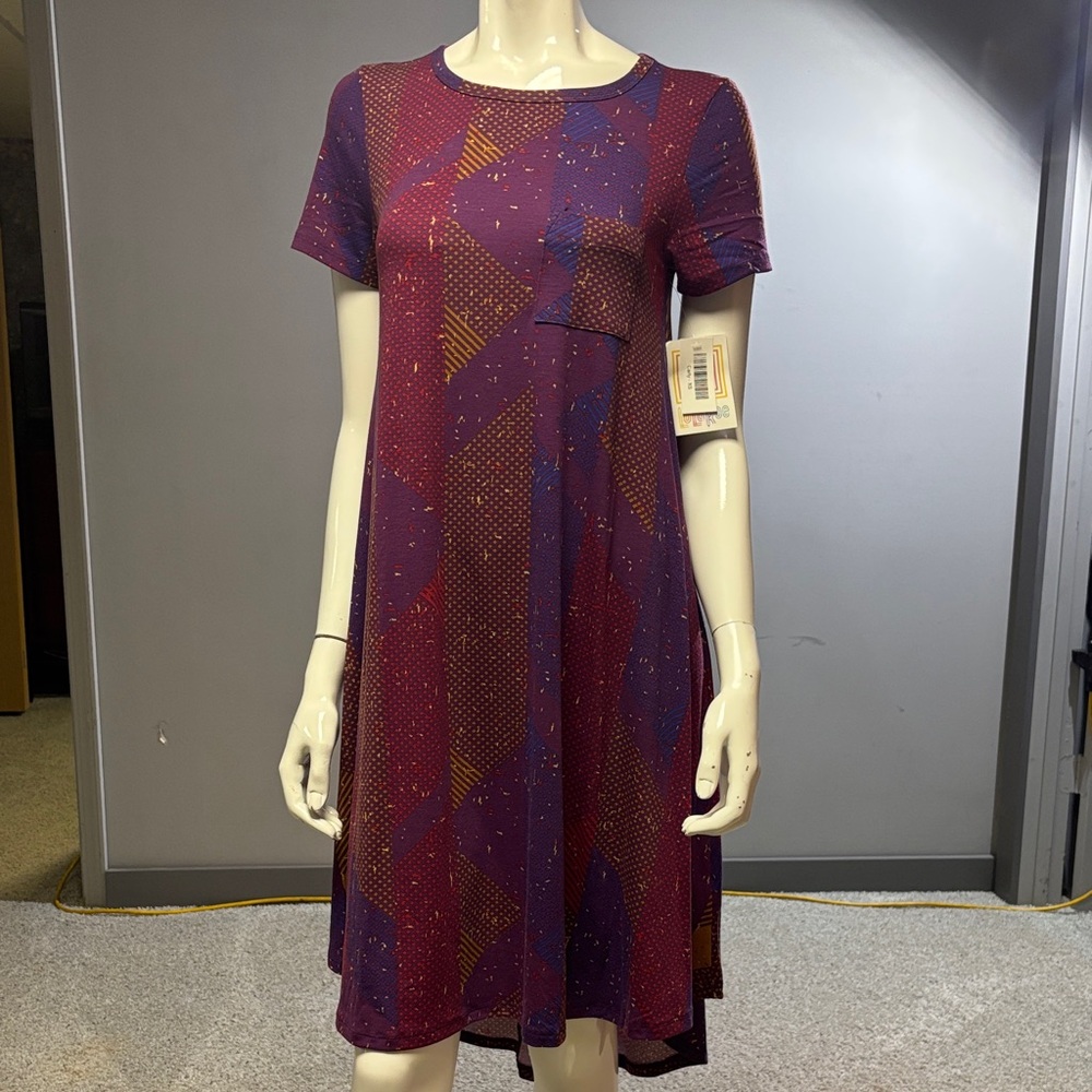 LuLaRoe Carly Purples - Size XS - Never Worn